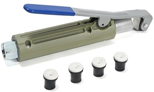 Sand Blaster Gun, Sandblasting Gun with 4X Ceramic Tip Abrasive Sandblaster Gun Kit with Nozzles (2/2.5/3/5mm) to Deburr Remove Rust Paint Stain