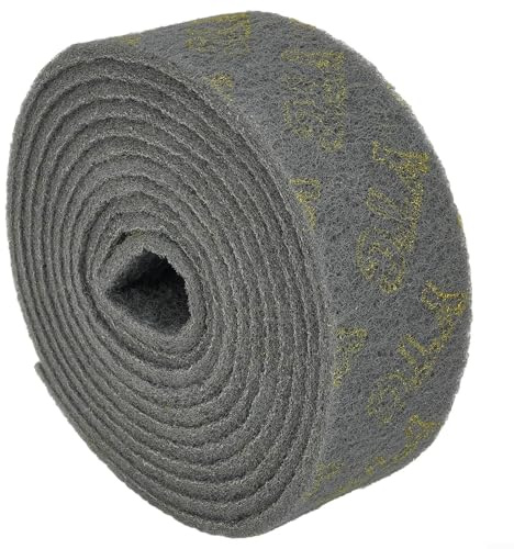 6 m Scheuerschwamm für Töpfe, Geschirr und Herde, Reinigungslösungen (10 cm x 6 m)