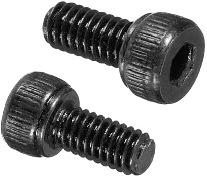 PATIKIL 50 Stück Innensechskant Zylinderkopfschrauben M4x8mm, 12,9 Stärkestufe Kohlenstoffstahl Zylinderschrauben Set, Vollgewinde Schwarz Schrauben Set für Install Befestigung Reparatur