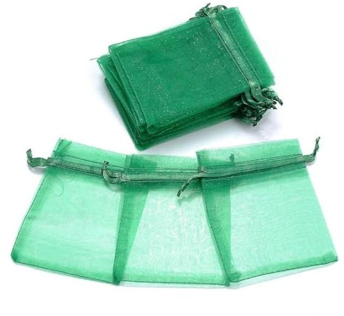 Geschenktüten, Partygeschenktüten, Organzabeutel, kleine Kordelzugbeutel, 100 Stück Schmuckverpackungsbeutel 9 x 12 cm Organzabeutel Aufbewahrung Make-up Hochzeit Kordelzugbeutel