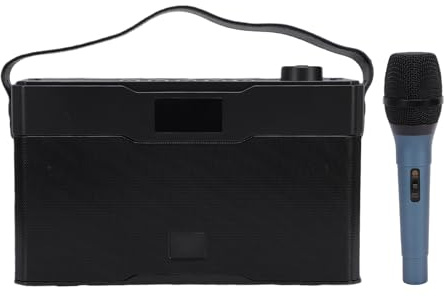Yechiry Amplificatore per Chitarra, Amplificatore Acustico da 6 0 W, PA Portatile, Altoparlante Wireless Bluetooth 5.3, per Busking Ricaricabile con Microfono per