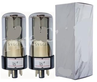 Il tubo 6V6GT sostituisce il kit amplificatore valvolare audio HIFI 6V6 CV511 6P6P fai da te con quattro canali(2pcs Matched Pair)