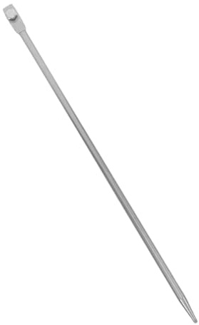 ADOCARN Varilla de Puesta Tierra de Zinc Revestido para Instalación Fácil en Generadores y Antenas, Adecuado para Uso Doméstico y Exterior