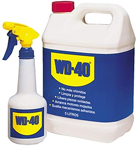 WD-40 Olio lubrificante multifunzionale con spray da 5 litri