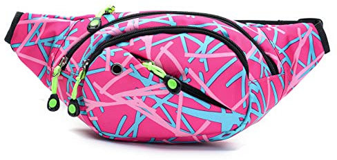 Long Keeper Bauchtasche Damen Herren - Gürteltasche Groß Waist Fanny Pack, Multifunktional Brusttasche Stylisch Hüfttasche für Running Sport Reisen