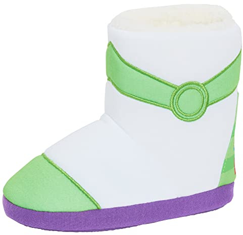 Disney Buzz l'Éclair Pantoufles Bottes Toy Story Garçons Pantoufles Habiller Chaussons Polaire Maison Chaussures