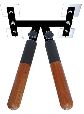 YANBI Wing Chun Dummy Ausbildung Eines Hölzernen Wing Chun-Mannes, Höhenverstellbarer Wing Chun Dummy mit Feder, Kung-Fu-Dommy-Modell-Trainingsausrüstung, (Color : Style 2)