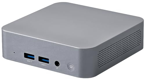 KINGDEL Mini Desktop Computer with i7-1185G7 CPU, 16GB DDR4 RAM, 512GB NVMe SSD, Mini PC Support 4K, 2*HD Port, 2*Type-C, Full Metal Case W-11 Pro
