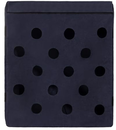 NETPROSHOP Slow Feeder Heukissen Futterkissen für Pferde Volumen 80 Liter dunkelblau, Farbe:Dunkelblau