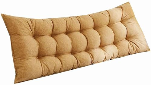 Hoowarm Bett Kopfteil Kissen 90/120/150/180/200cm Kopfteilkissen Bett Sofa Lesekissen Weiches Lendenkissen Bett, Waschbar Betten Sofa Rückenpolster,für Bett, Sofa und Schlafzimmer(G,200x50x10cm)