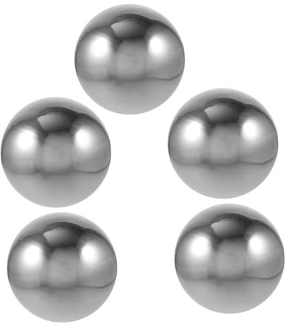 Happyyami 5stücke Spiegelkugeln Aus Edelstahl Hochglanzpoliert Hohl Runde Gartenkugeln Für Teichdekoration Gartendekorationen Reflektierende Kugeln Für Gartenverschönerung