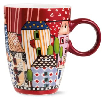 Egan Mug Paese Mio Rosso Ml.430