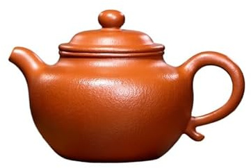 Teiera Teiere di argilla viola da 210 ml Pentola fatta a mano Minerale grezzo Zhu Bollitore di fango Set da tè cinese Zisha Teiere Caffettiera Teapot