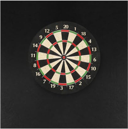 Dartboard Wall Protector - Hochleistungsschwarzer Rückzug | Abnehmbares Dart -Board -Surround Für Erwachsene Home Office Garage Und Klassenzimmer, Wandschutzschild, Um Schäden Durch Verpasste Würfe 23