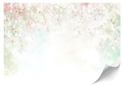 LUMASOUL Papel Pared 400x280 cm - Papel Pintado Pared con motivo Naturaleza - Moderno para Salón y Dormitorio - Fotomurales Fácil de instalar - Sakura
