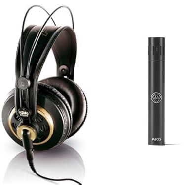 AKG K240 STUDIO Professional Headphones C151 Microphone