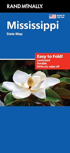 Rand McNally Easy to Fold: Mississippi State Laminated Map
