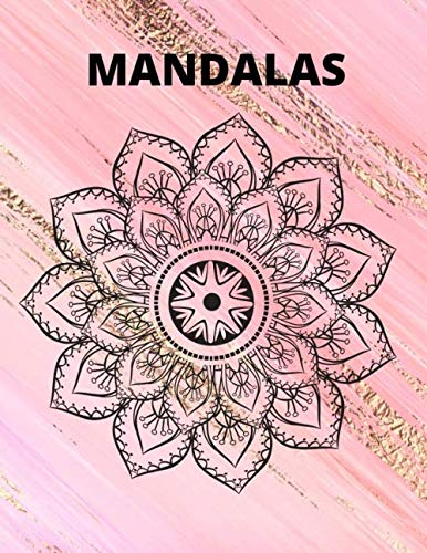 Mandalas: Malbuch | 60 Seiten | Enspannung für Kinder oder Erwachsene | Stressabbau | Yoga | Innere Ruhe | Perfektes Geschenk | Schenke Freude für Weihnachten