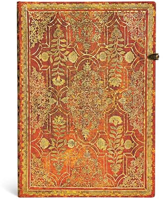 Paperblanks Herbstfiligran Persimone Notizbuch Grande Unliniert, Grande (300 x 210)