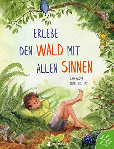 Erlebe den Wald mit allen Sinnen: Ein Buch über den Wald, Achtsamkeit und die Sinnen. Die Verbindung von Lyrik, Sachwissen und Spielideen machen dieses Buch besonders wertvoll. Für Kinder ab 4 Jahren.