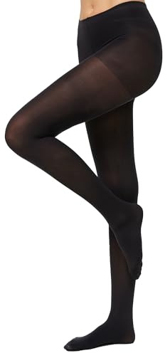 Nur Die Goodbye Laufmaschen 60 DEN Strumpfhose verhindert Laufmaschen transparente Fein-Strumpfhose matte Optik Damen