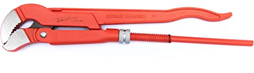 Trend Line Eckrohrzange S-Maul Rohrzange 1 Zoll Wasserpumpenzange Zange