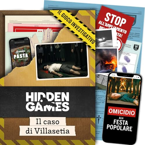 Hidden Games Luogo del Reato – Il caso di Villasetia – Gioco investigativo