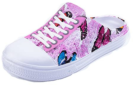 Damen Garten Clogs Frauen Atmungsaktive Schuhe Badeschuhe Strandschuhe Wasserschuhe Schuhe Hausschuhe Wanderschuhe Lila 39