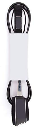 RH-HPC Surf Leine 7FT Surfbrettleine Single Swivel Surfbrettseil Outdoor Surfen Bein Seil SUP Leash.