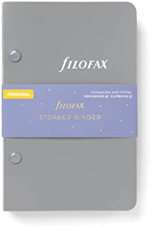 Filofax Personal 132919 Aufbewahrungsordner, Grau