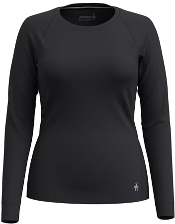 SmartWool Damen Klassische, Langärmelige Damen-Basisschicht aus Merinowolle, für Alle Jahreszeiten Baselayer-Shirt (1er Pack)