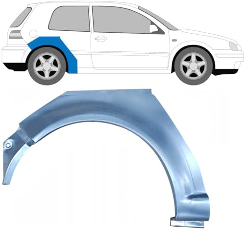 Reparaturblech Kotflügel hinten für Volkswagen Golf 4 1997-2006 / Rechts
