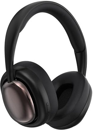 ND NEXT DESTINATION Écouteurs sans fil Bluetooth | Son stéréo, basse puissante et batterie longue durée | Casques sans fil Bluetooth serre-tête légers | Écouteurs | Noir