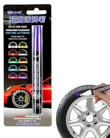 Pennarello impermeabile per pneumatici, penna per pittura a lettering pneumatici | Penna per lettere marcatore per pneumatici impermeabile per auto,Penna per ritocco multiuso per scarpe in tela