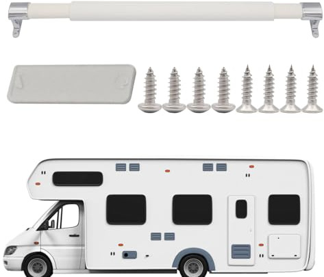 Manija de agarre para puerta de autocaravana, manija de agarre para puerta de autocaravana, barra transversal ajustable para puertas de autocaravanas, manijas de puerta de autocaravanas, para mujeres