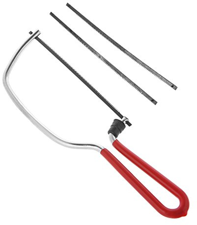 Rdxanc Scie à métaux à chantourner manuelle de rechange pour le travail du bois