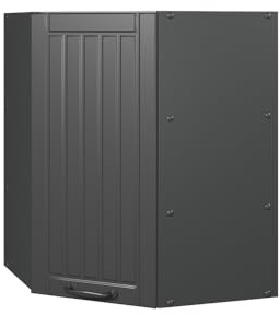Vicco Eckhängeschrank Fame-Line, Dunkelgrau, 57 cm