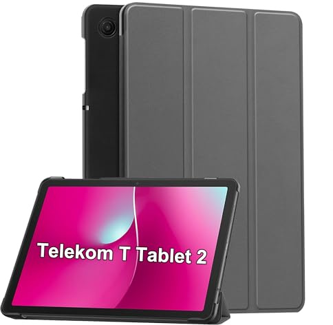 Rojeuinn Hülle für Telekom T Tablet 2 2025 Tablette Case Cover -Grau