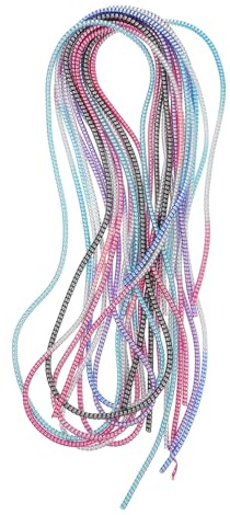 VANZACK 8 PCS Wire Wrap Cable Protector Sleeve Cord Management Tube for Data and Network Cables Easy Pull-out Wire Hider with Stable High-performance Design