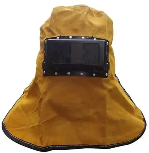 Maschera per Saldatura Maschera for saldatore con filtro oscurante professionale, protezione for il viso anti-arco portatile, resistente all'usura, isolamento termico