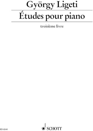 Études pour piano: troisième livre. Vol. 3. Klavier.