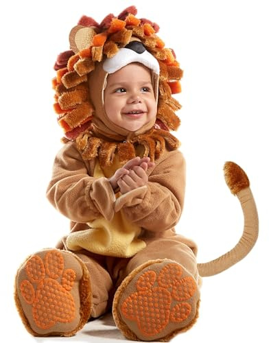 Spooktacular Creations Lyxig babylejondräkt (barn(3-4 yrs))