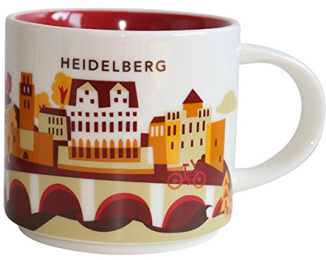 Starbucks City Mug You are Here Collection Heidelberg Tasse à café