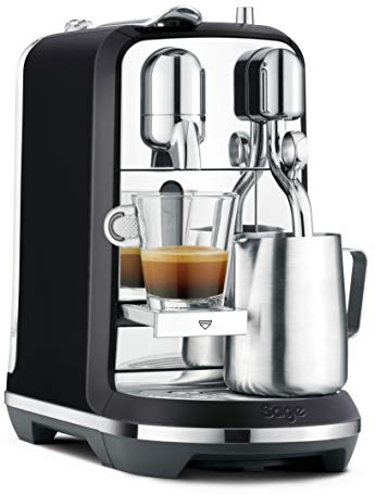 Nespresso SNE800 the Creatista Plus Kaffeekapselmaschine von Sage,Matt-Schwarz