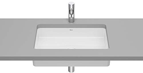 Roca,INSPIRA,Lavabo de FINECERAMIC® de bajo encimera,Blanco,605mm x 390mm x 138mm,A327535000