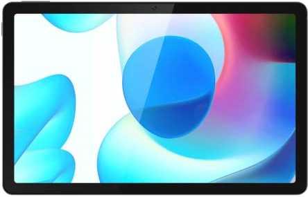 realme Pad, W-LAN Tablet, 2K Display 10,4 Zoll WUXGA+, Dolby Atmos Quad Speakers, MTK Helio G80, Mega-Akku mit 7100 mAh, Quick Charge 18W, Metallischer Körper, Android 11, 4GB+64GB(up to 1TB), Grey