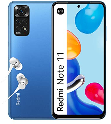 Xiaomi Redmi Note 11 - Smartphone 128GB, 4GB RAM, Dual Sim, Twilight Blue