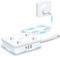 Regleta con USB-C NTONPOWER Regleta 4 Tomas Regleta de Montaje en Pared 1,6 Metros Regleta Enchufes con USB, Blanco