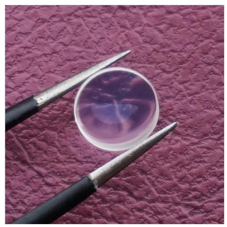 ZTBH Mikroskop-Zubehör-Kit Durchmesser: 6 mm/6,35 mm, plankonvexe beschichtete Glaslinse, Brennweite: 10 mm, 12 mm Mikroskopische Objektträger (Size : 6mm, Color : 10mm)