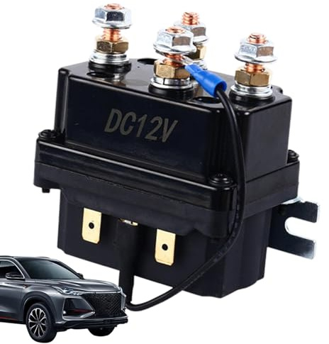 Holdes Kit de relé de cabrestante de 12 V 250 A, imán de cabrestante para